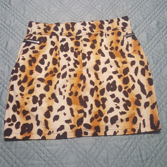 High waisted leopard pencil skirt - Picture 5 of 6